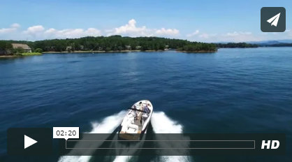 Boating on Lake Keowee