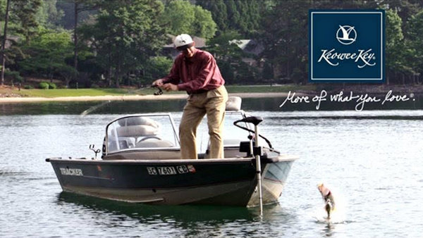 Fishing on Lake Keowee